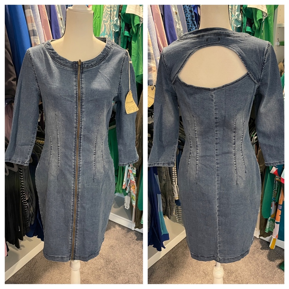 Mini Jean Dress-
